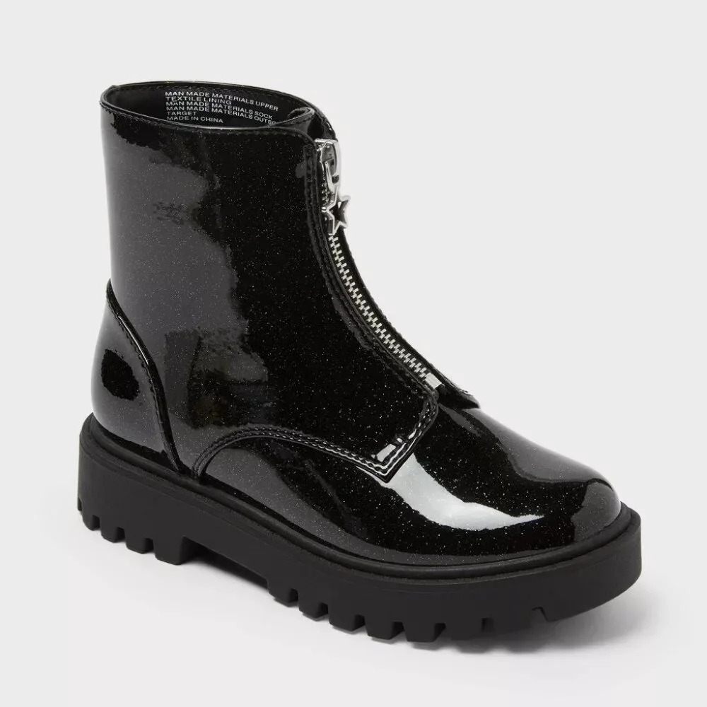 NEW art class Kids' Myra Chelsea Boots - Black